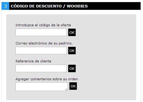 Código descuento Woodbrass